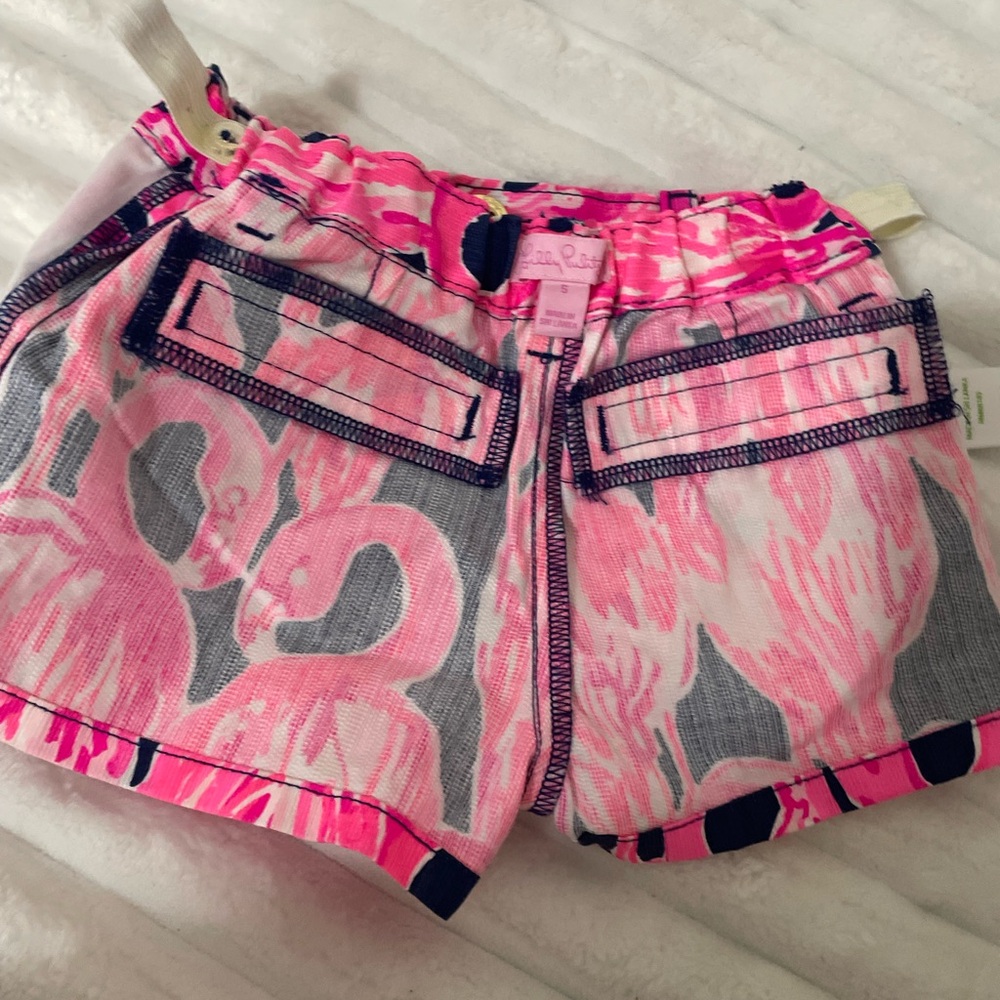 Pink and Blue kisd Shorts - Picture 8 of 10